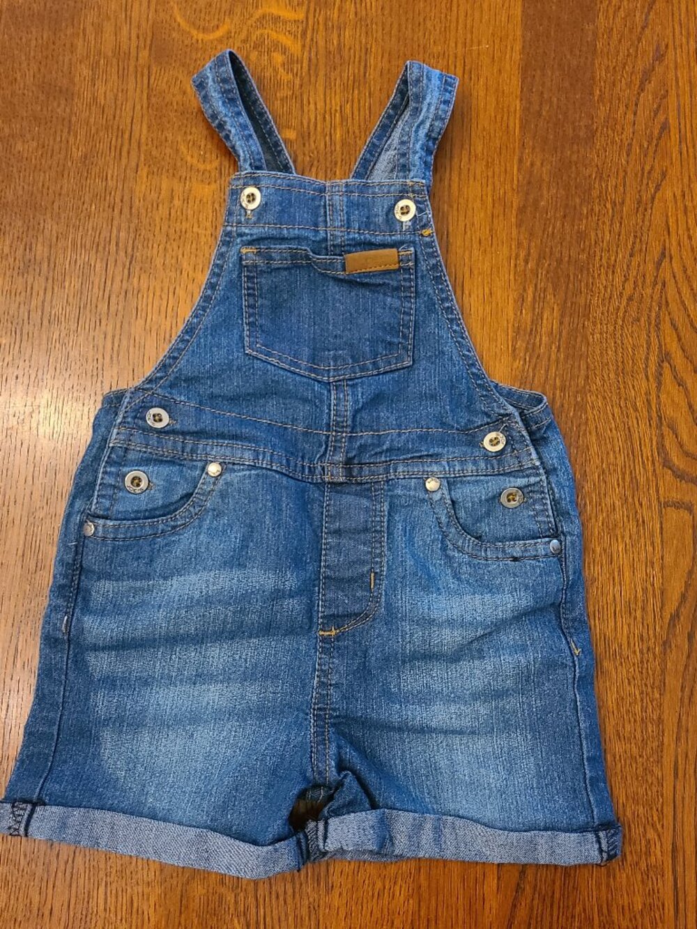 Joe’s Jeans Denim Shortalls 12 mos Shorts Overalls Baby Infant